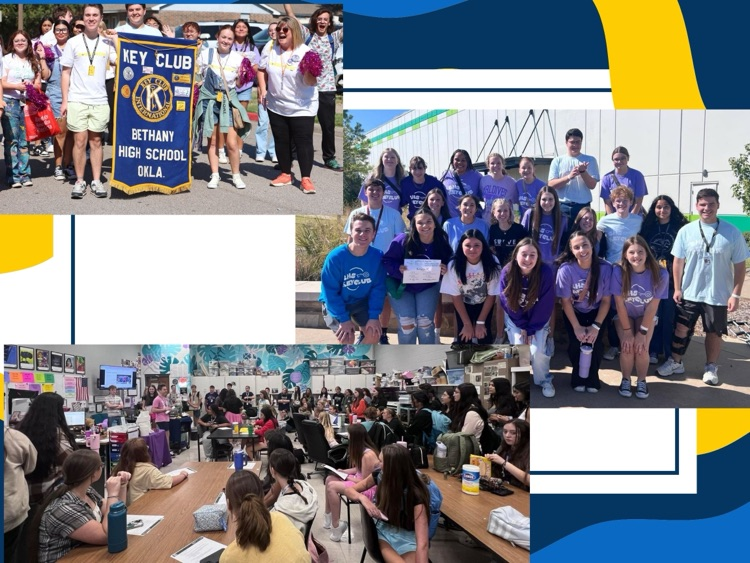 key club meeting student pics