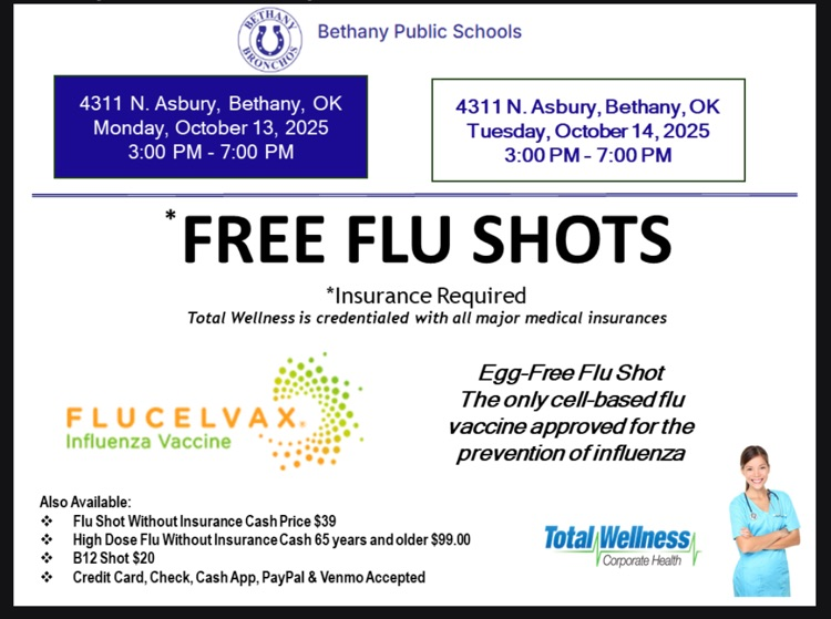 flu shot poster