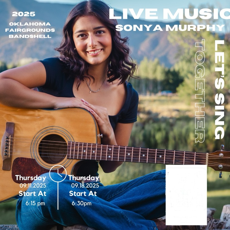 student with a guitar