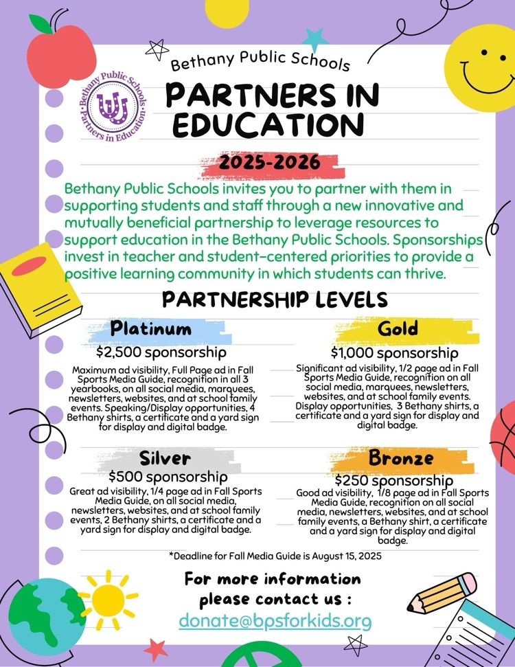 flyer for partners in Ed