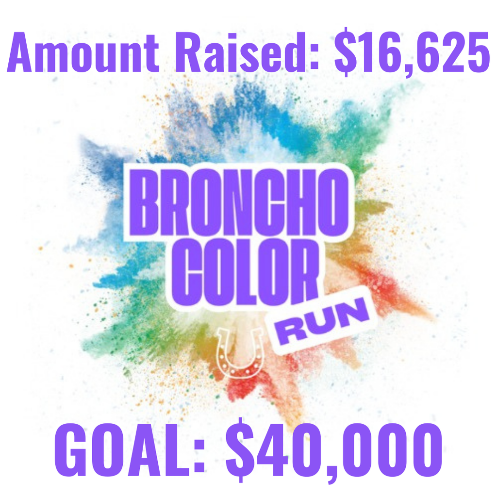 Broncho Color Run Amount Raised