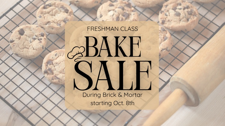 bake sale flyer