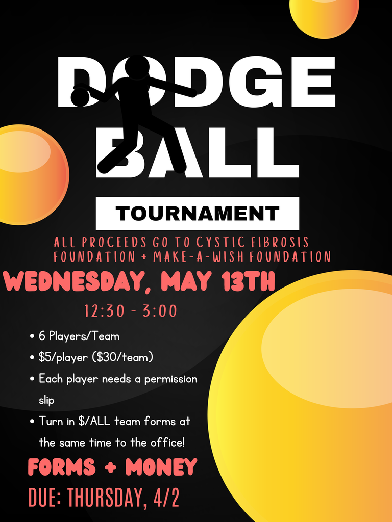 swat week poster for dodgeball tournament
