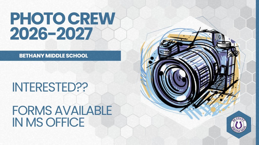 photo of a camera with information about how to join photo crew