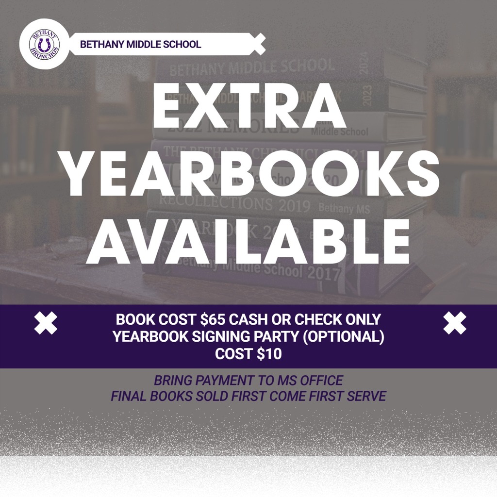 purple and gray graphic explaining extra yearbooksfor sale