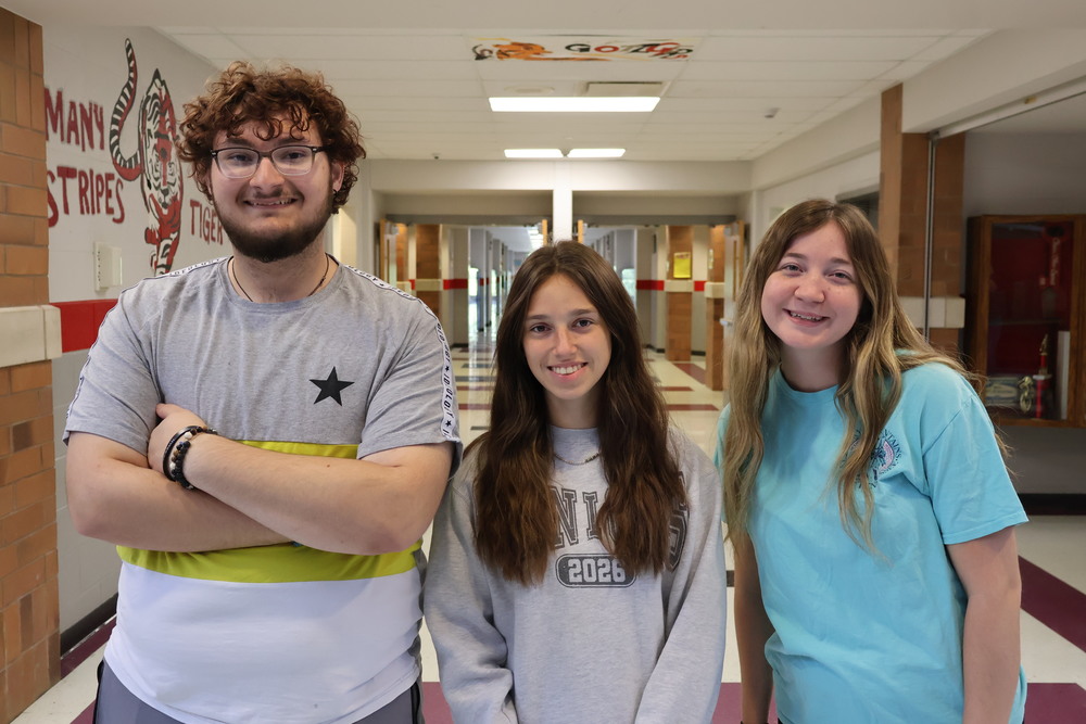 Three students named winners of a writing award