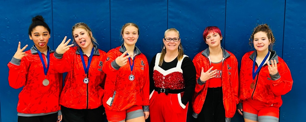 Girls Wrestling Queen of the Jungle Results -Tigers place 8th