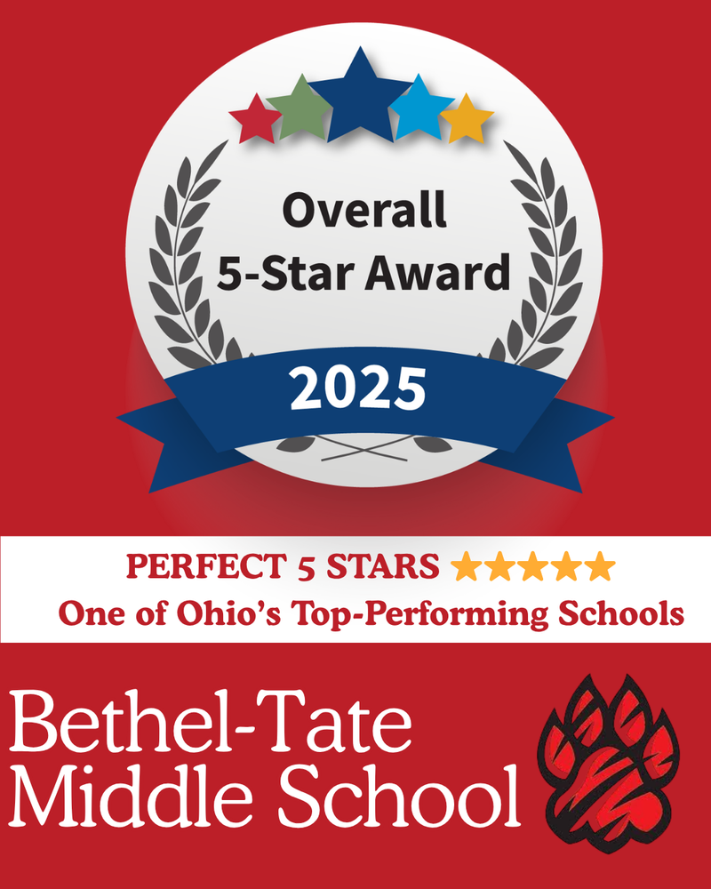 3rd year for BTMS to receive this award