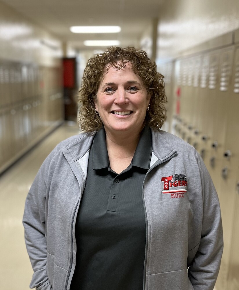 Dr. Davis standing in hallway