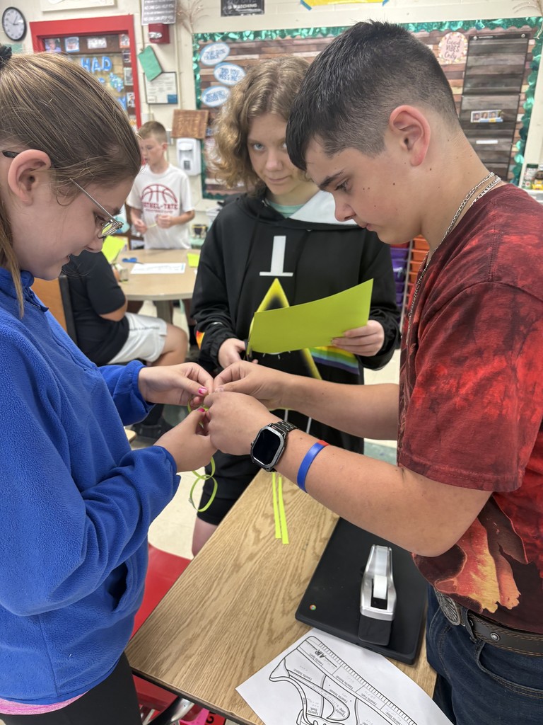 We did a classroom scavenger hunt to get familiar with all the important parts of my classroom.