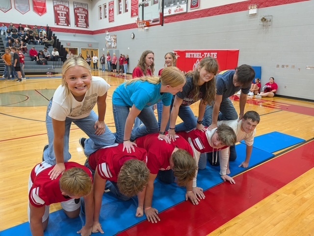 pyramid of students