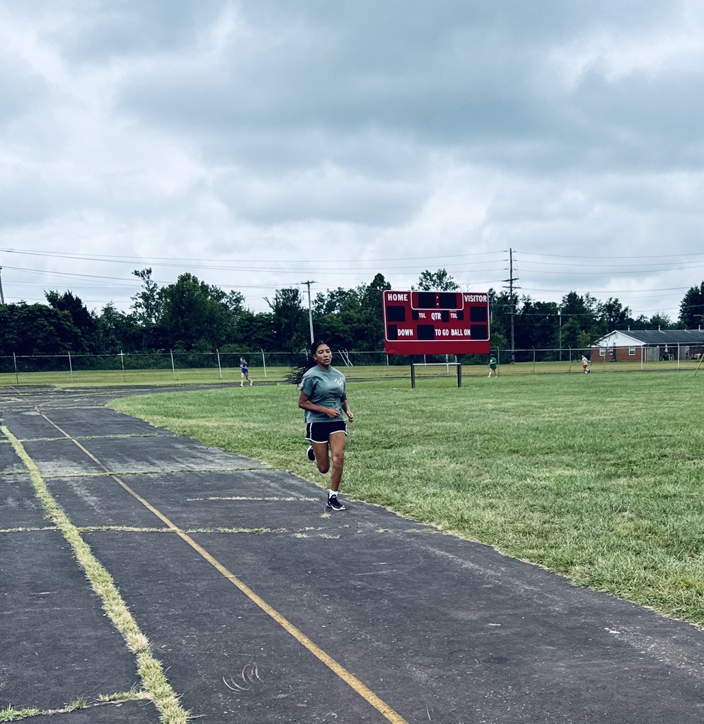 It was a great day to run the mile in PE! Great job to all Mrs. Frazier's classes on completing it :) 