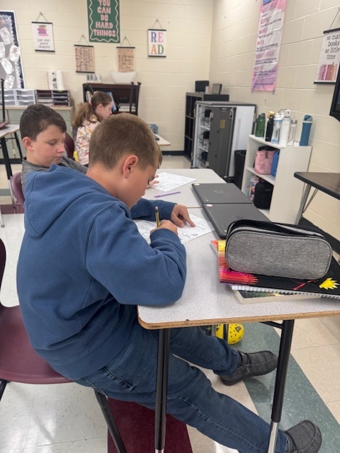 📚✨ Mrs. Starline’s language arts students used doodle notes to showcase their understanding of different reading strategies  