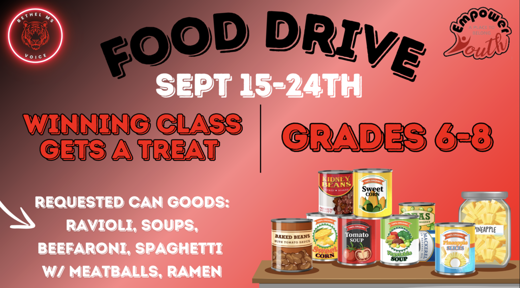 Food Drive for Empower Youth