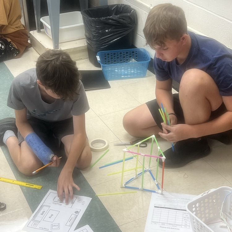 STEM Activities - Straw Towers, using the Engineering Design Process!