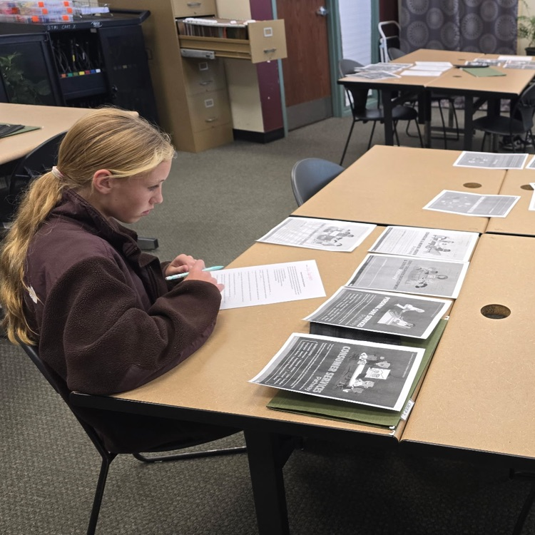 6th graders did an activity learning about the various pathways inside the career cluster that interests them. This helps them see what careers are available and if that cluster is a good fit for them. 