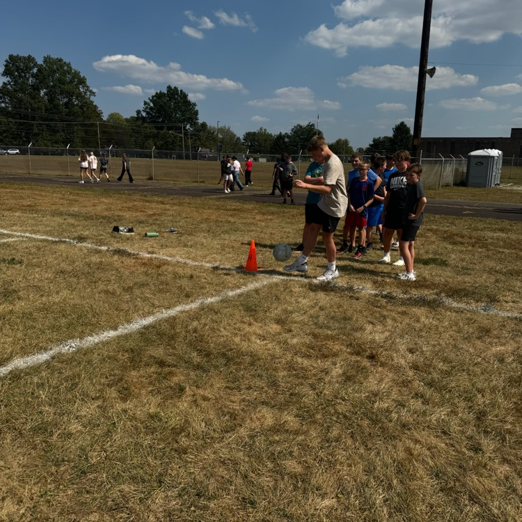 Pictures of coaches and game play 2025 PBIS KICKBALL TOURNAMENT