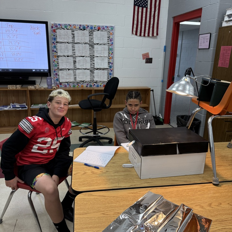 8th grade PLTW is learning about heat transfer before they start designing and building penguin dwellings. 