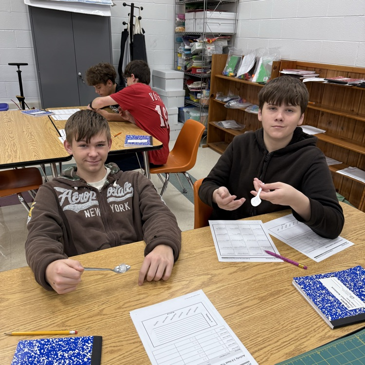 8th grade PLTW is learning about heat transfer before they start designing and building penguin dwellings. 