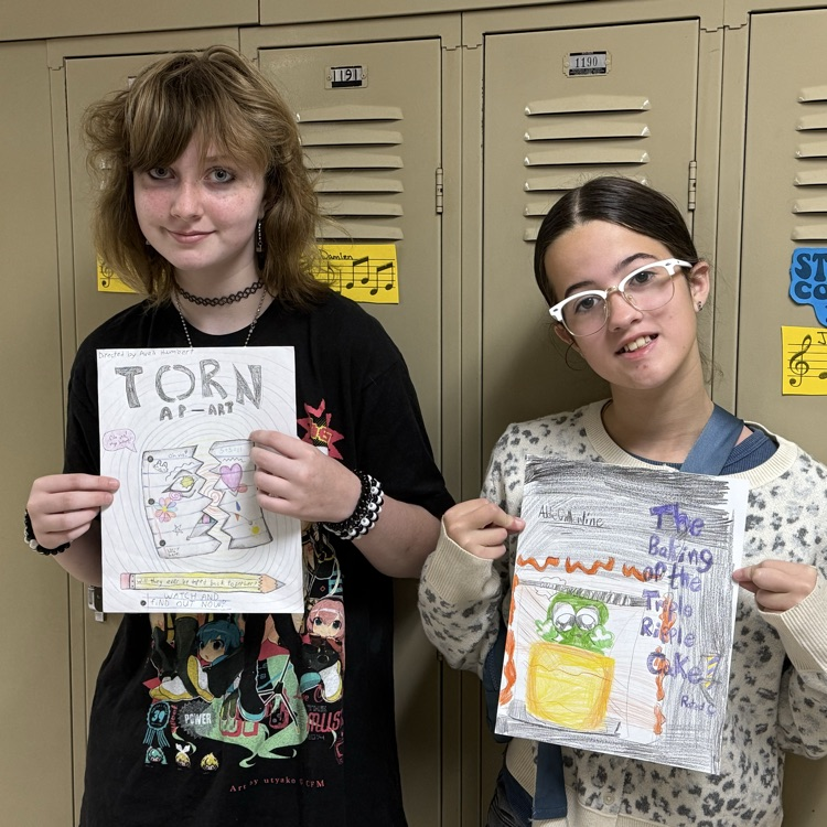 Created a movie poster explaining either a chemical/physical change 