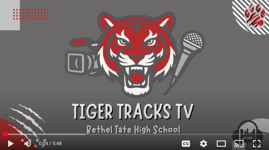 Intro shot to a video for bethel tate high school about homecoming week