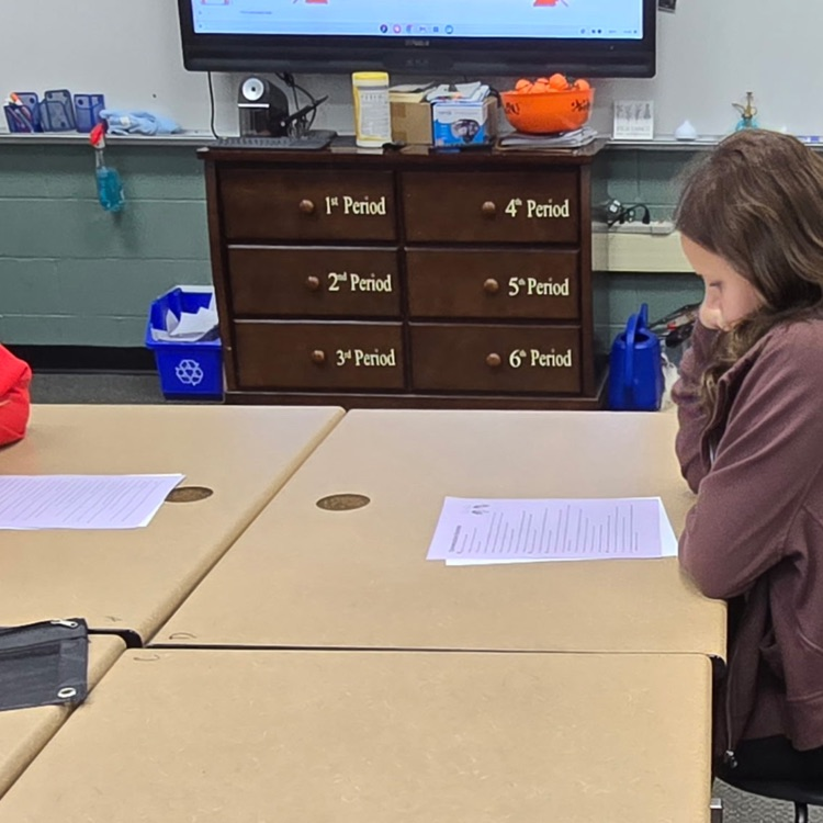 7th graders in Career Exploration practiced small talk with classmates, because they couldn't come up with a career that wouldn't require it at some point.