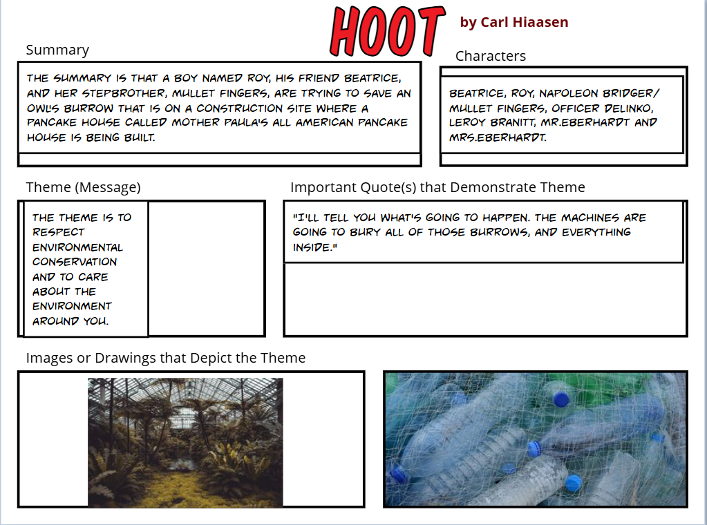 Mrs. Starline’s language arts students wrapped up their Hoot novel unit with a creative twist! 📚 Using Book Creator, they brought their learning to life through digital storytelling — combining literacy, creativity, and technology to showcase their understanding in an engaging way. 💻🦉