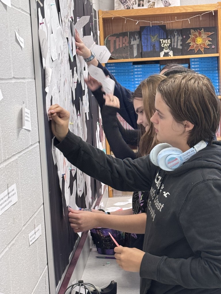 Students took on a fun, five-class “beehive” project linking Fahrenheit 451’s themes, characters, quotes, and deeper symbolism.