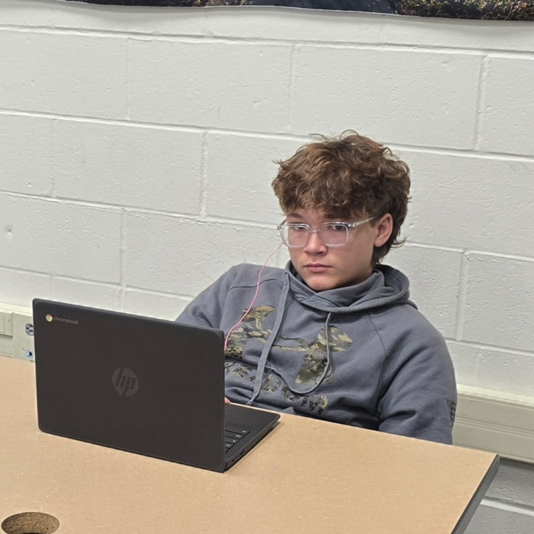 8th graders take a career interest survey in Career Exploration.