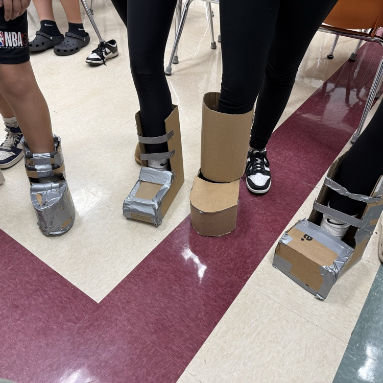 The budding engineers designed ankle foot orthosis prototypes.