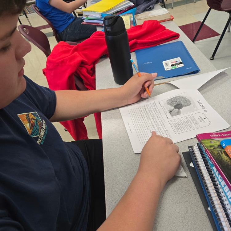 Students examined pieces of evidence and developed theories about what happened to the Lost Colony of Roanoke.