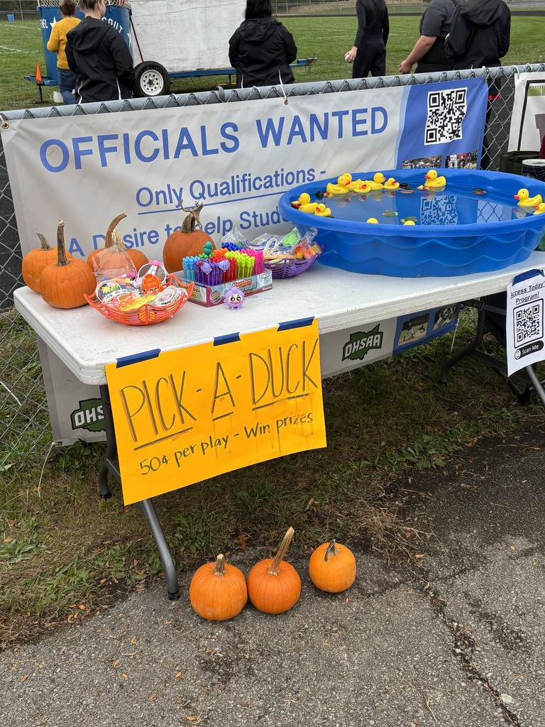 pick a duck fund raiser at marching band festival