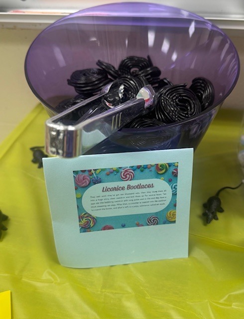 Mrs. Starline’s language arts students ended their Roald Dahl unit on a sweet note—sampling candies straight from the pages of Dah's memoir Boy! 🍬📚