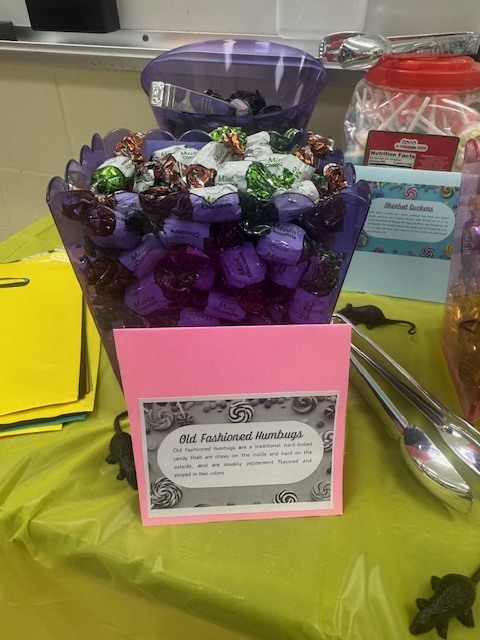 Mrs. Starline’s language arts students ended their Roald Dahl unit on a sweet note—sampling candies straight from the pages of Dah's memoir Boy! 🍬📚