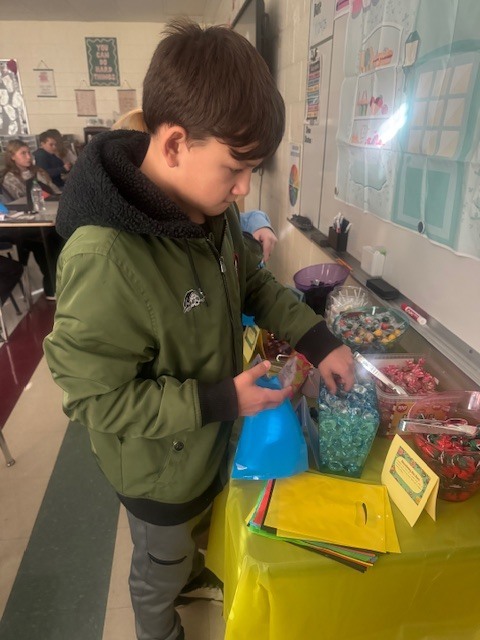 Mrs. Starline’s language arts students ended their Roald Dahl unit on a sweet note—sampling candies straight from the pages of Dah's memoir Boy! 🍬📚