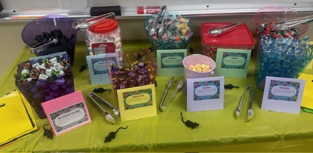 Mrs. Starline’s language arts students ended their Roald Dahl unit on a sweet note—sampling candies straight from the pages of Dah's memoir Boy! 🍬📚