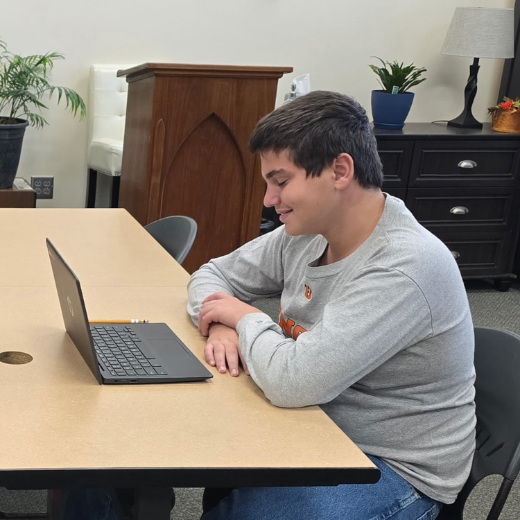 8th graders in Career Exploration are completing their reflection on the budget they created. Mrs. Harrison was pleased that every student was able to  make adjustments so their budget balanced or had a surplus. 