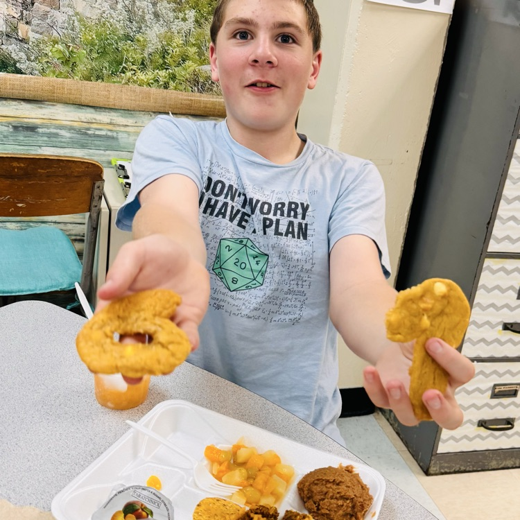 We kicked off the holiday season with cookies in the shape of 6 7!