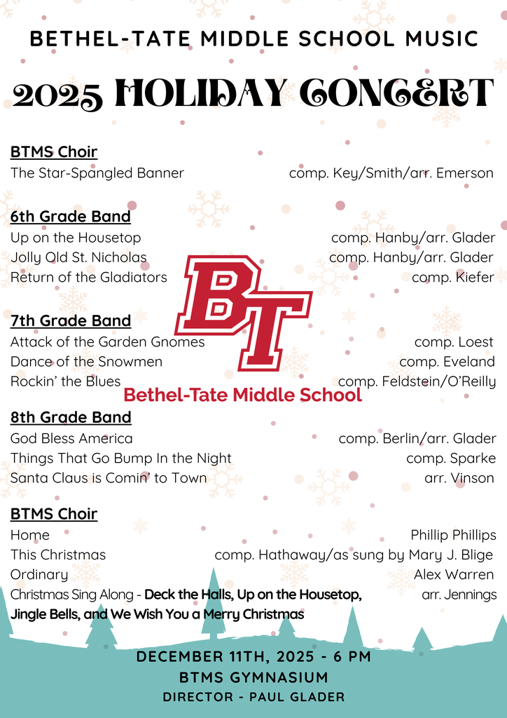 BTMS Holiday Concert