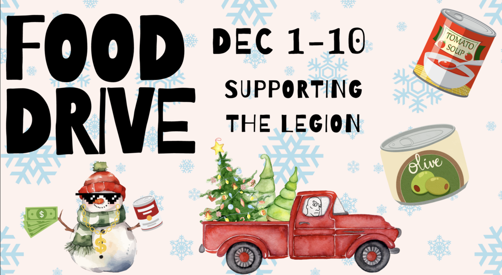 Food Drive for The Legion