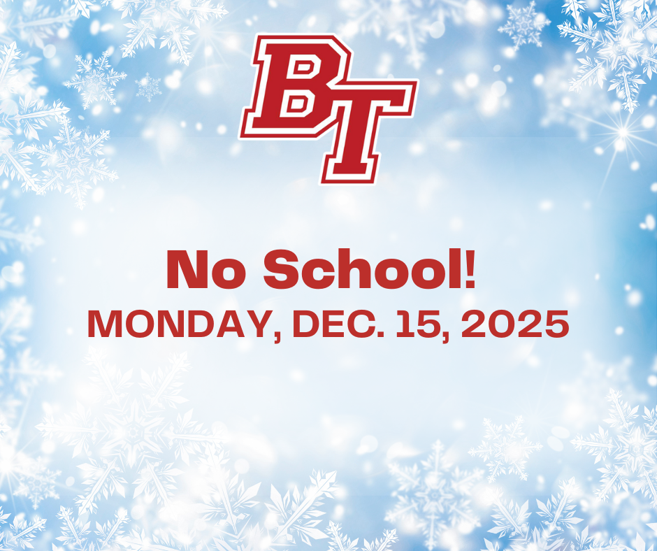 school closed monday dec 15 due to weather graphic