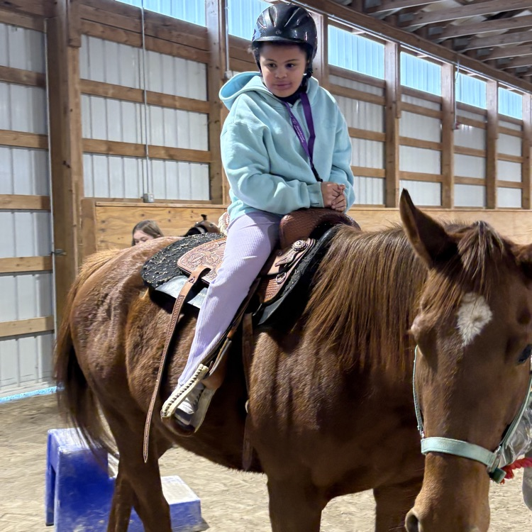 The 6th Grade "Girls with Goggles" at Grant Career Center.