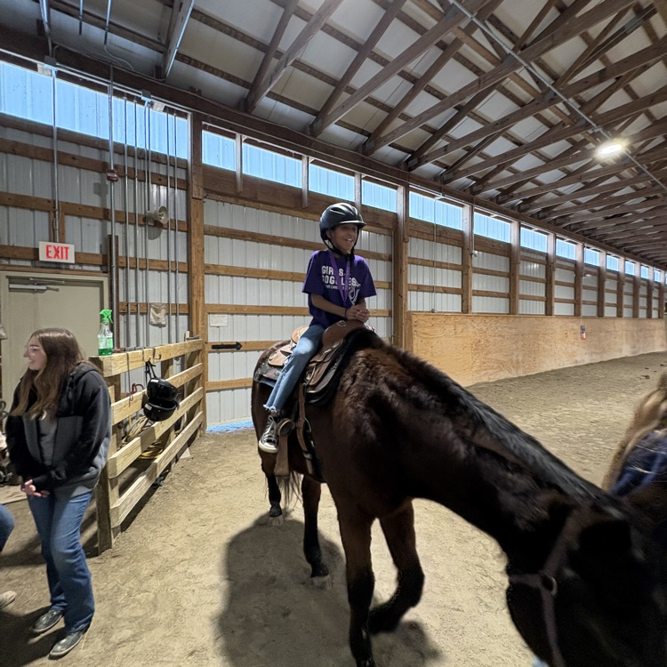 The 6th Grade "Girls with Goggles" at Grant Career Center.