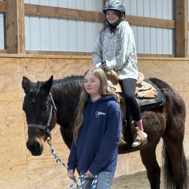 The 6th Grade "Girls with Goggles" at Grant Career Center.