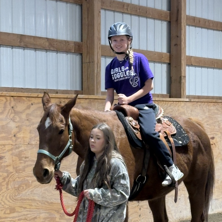 The 6th Grade "Girls with Goggles" at Grant Career Center.