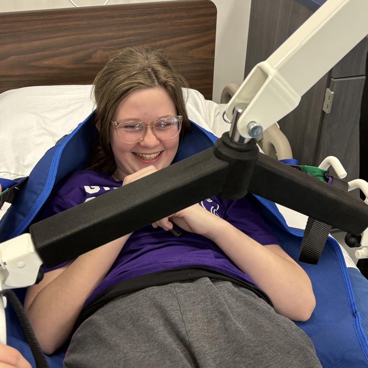 The 6th Grade "Girls with Goggles" at Grant Career Center.