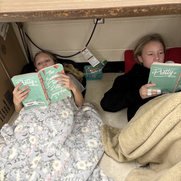 The sixth grade teachers would like to thank everyone who donated to their Read-a-Thon fundraiser. 