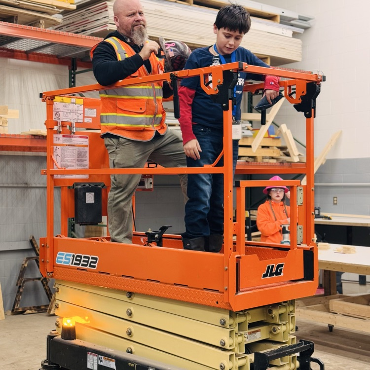 The 6th grade boys had a great time at Grant's Guys with Gears!