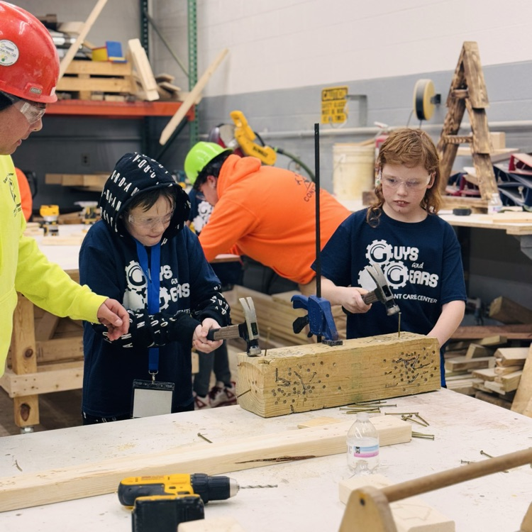 The 6th grade boys had a great time at Grant's Guys with Gears!
