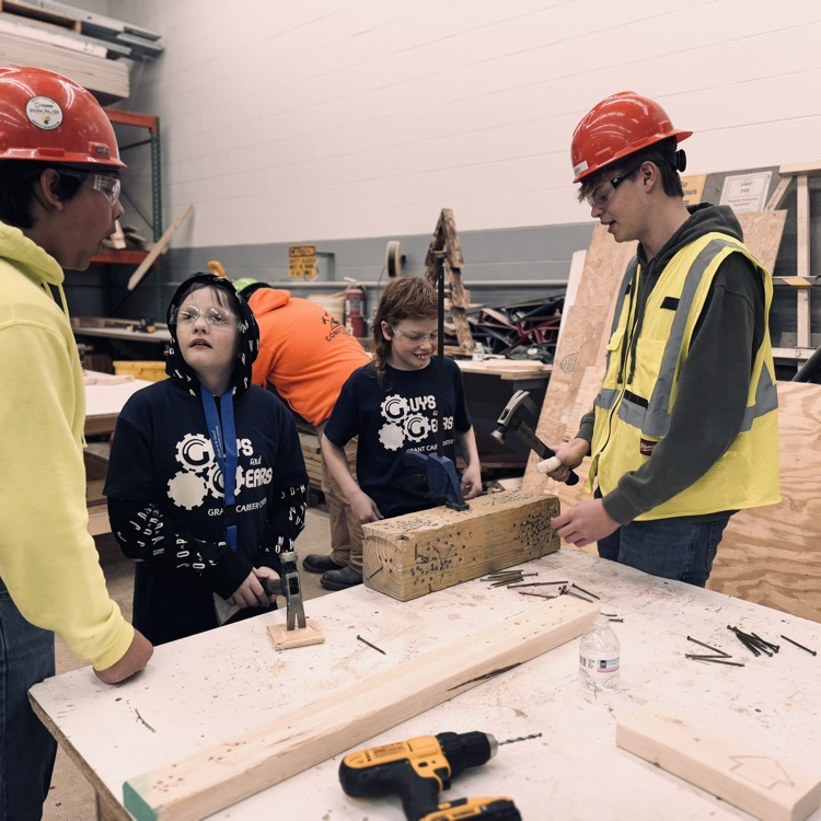 The 6th grade boys had a great time at Grant's Guys with Gears!